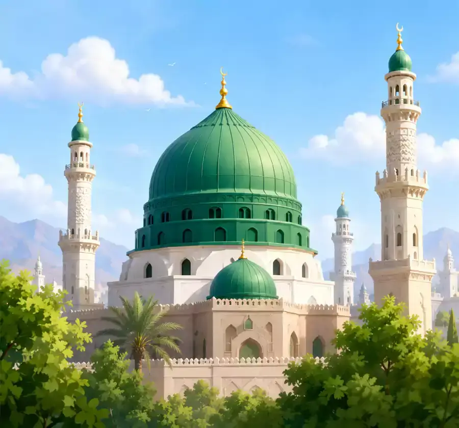 مسجد يرمز إلى سيرة الرسول